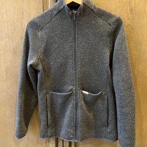 Heathered Dark Charcoal On-Shift - Sweater Knit Jacket.  $45